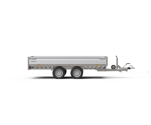 Henra plateauwagen 2700kg 301x185cm