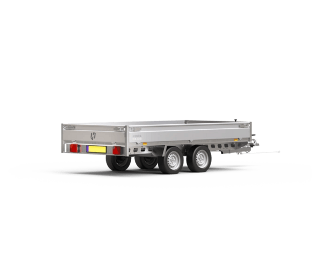Henra plateauwagen 2700kg 301x185cm