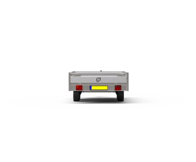 Henra plateauwagen 2700kg 301x185cm
