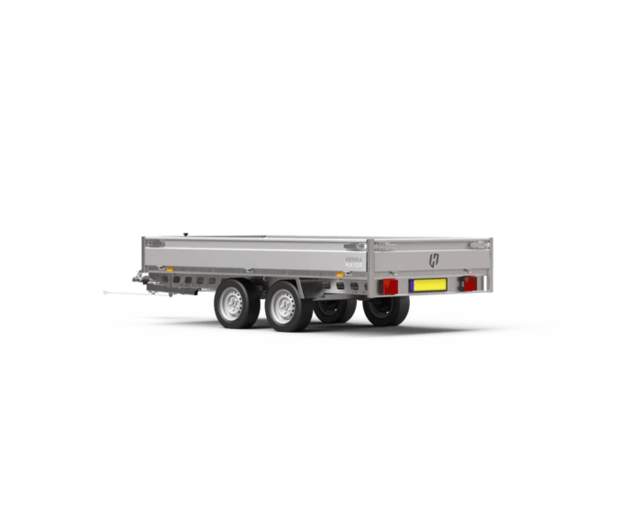 Henra plateauwagen 2700kg 301x185cm