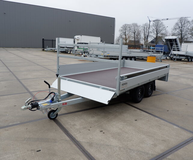 Henra plateauwagen 3000kg 351x185cm