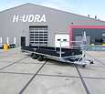 Henra plateauwagen tandemas 3500kg 553x202cm BlackLabel