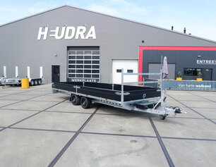 Henra plateauwagen tandemas 3500kg 553x202cm BlackLabel