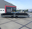 Henra plateauwagen tandemas 3500kg 553x202cm BlackLabel