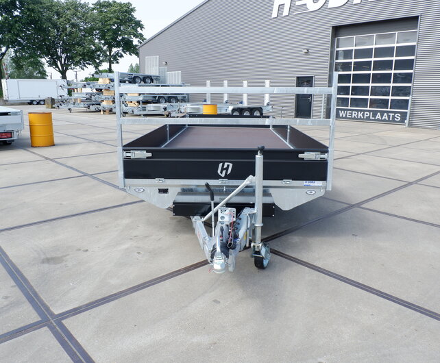 Henra plateauwagen tandemas 3500kg 553x202cm BlackLabel