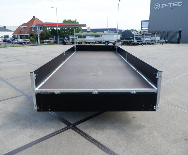 Henra plateauwagen tandemas 3500kg 553x202cm BlackLabel