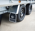Henra plateauwagen tandemas 3500kg 553x202cm BlackLabel