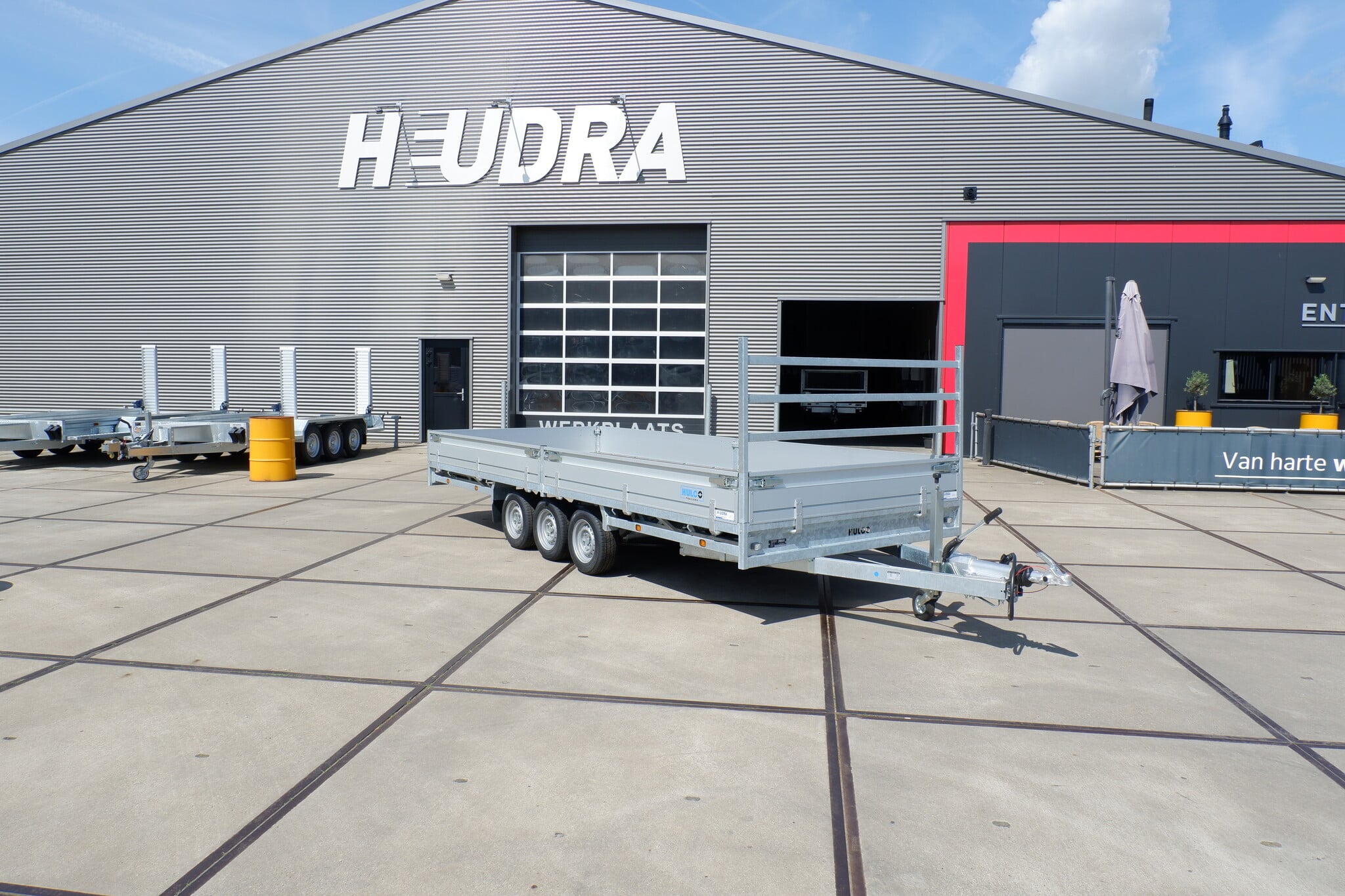 Hulco Medax-3 3500kg 502x203cm plateauwagen