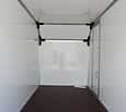 Humbaur gesloten bakwagen 2500kg 418x173x188cm met zijdeur en schuin dak