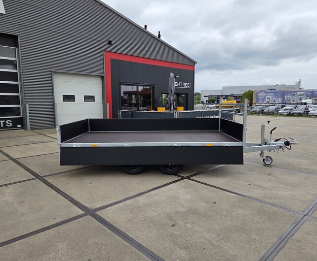 Saris plateauwagen 2700kg 356x184cm Black Edition