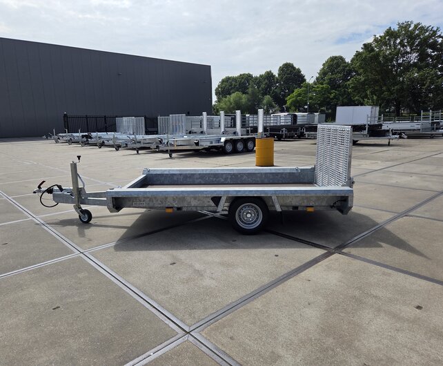 Hulco Terrax Basic 1500kg 294x150cm machinetransporter