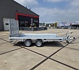 Hulco Terrax-2 3500kg 344x165cm machinetransporter met klep 150cm