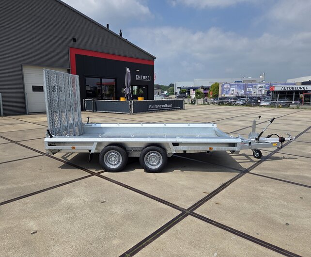 Hulco Terrax-2 3500kg 344x165cm machinetransporter met klep 150cm