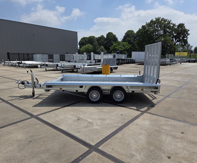 Hulco Terrax-2 3500kg 344x165cm machinetransporter met klep 150cm