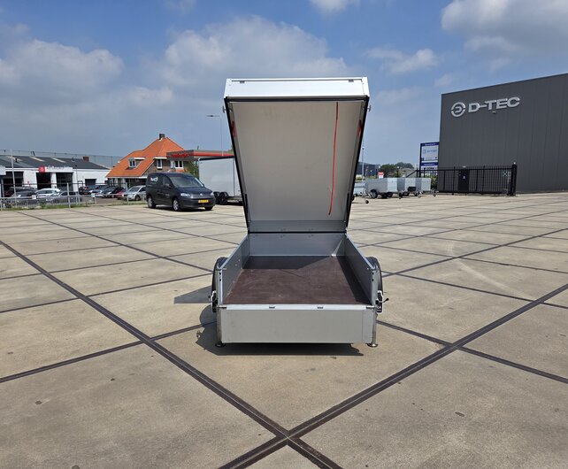 Gebruikte Anssems bagagewagen GTB750 211x126x48cm met tempo 100