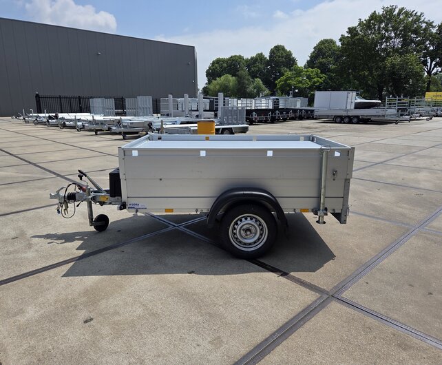 Gebruikte Anssems bagagewagen GTB750 211x126x48cm met tempo 100