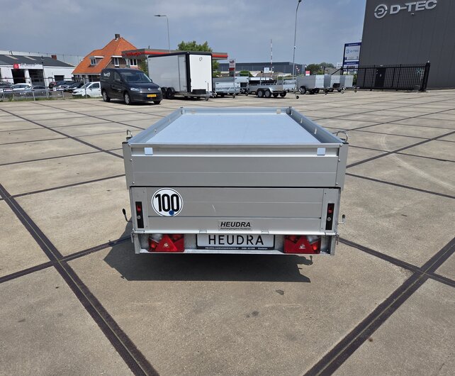 Gebruikte Anssems bagagewagen GTB750 211x126x48cm met tempo 100