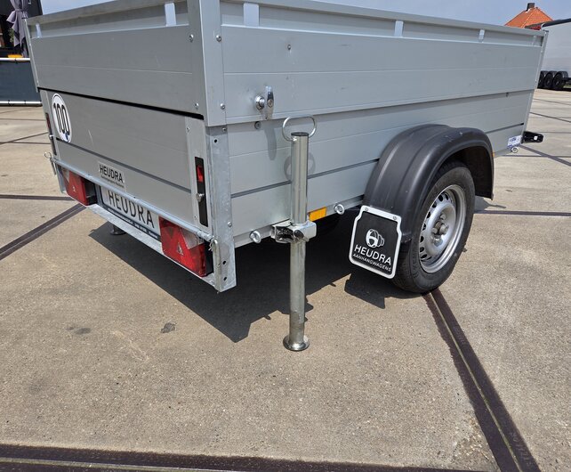 Gebruikte Anssems bagagewagen GTB750 211x126x48cm met tempo 100