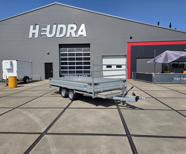 Gebruikte Hulco Medax-2 plateauwagen 3500kg 405x203cm