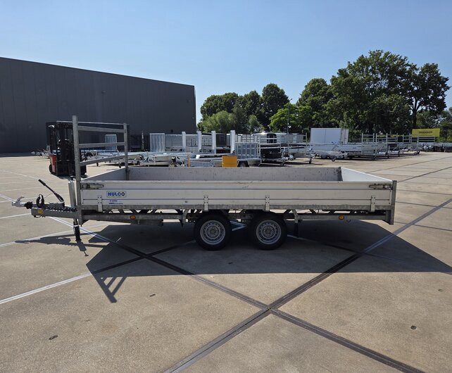 Gebruikte Hulco Medax-2 plateauwagen 3500kg 405x203cm