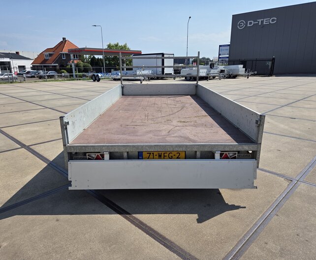 Gebruikte Hulco Medax-2 plateauwagen 3500kg 405x203cm