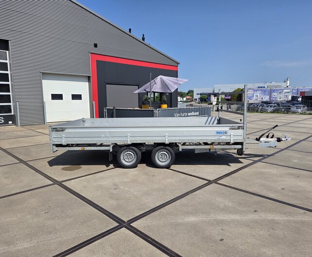 Gebruikte Hulco Medax-2 plateauwagen 3500kg 405x203cm