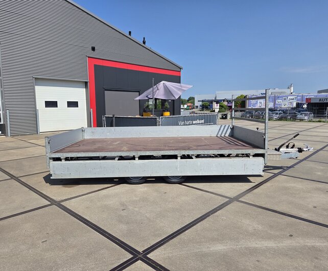Gebruikte Hulco Medax-2 plateauwagen 3500kg 405x203cm