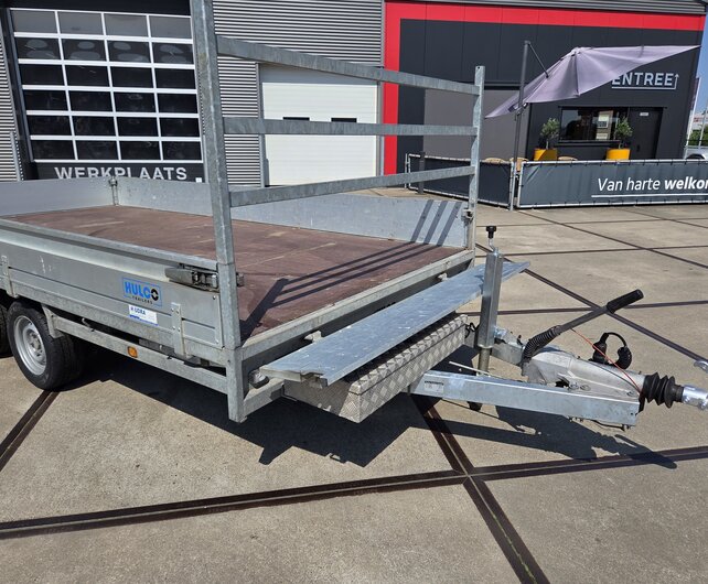 Gebruikte Hulco Medax-2 plateauwagen 3500kg 405x203cm