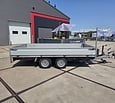 Gebruikte Henra plateauwagen 2700kg 351x185cm tandemas