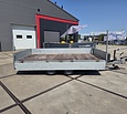 Gebruikte Henra plateauwagen 2700kg 351x185cm tandemas