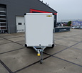 Humbaur gesloten aanhangwagen 750kg 251x132x120cm