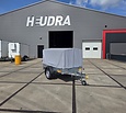Humbaur Steely bakwagen 750kg met huif en neuswiel 205x109x100cm
