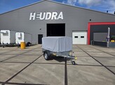 Humbaur Steely bakwagen 750kg met huif en neuswiel 205x109x100cm