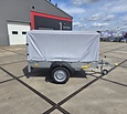 Humbaur Steely bakwagen 750kg met huif en neuswiel 205x109x100cm