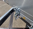 Humbaur Steely bakwagen 750kg met huif en neuswiel 205x109x100cm