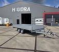 Gebruikte Anssems PSX plateauwagen 2500kg 405x178cm