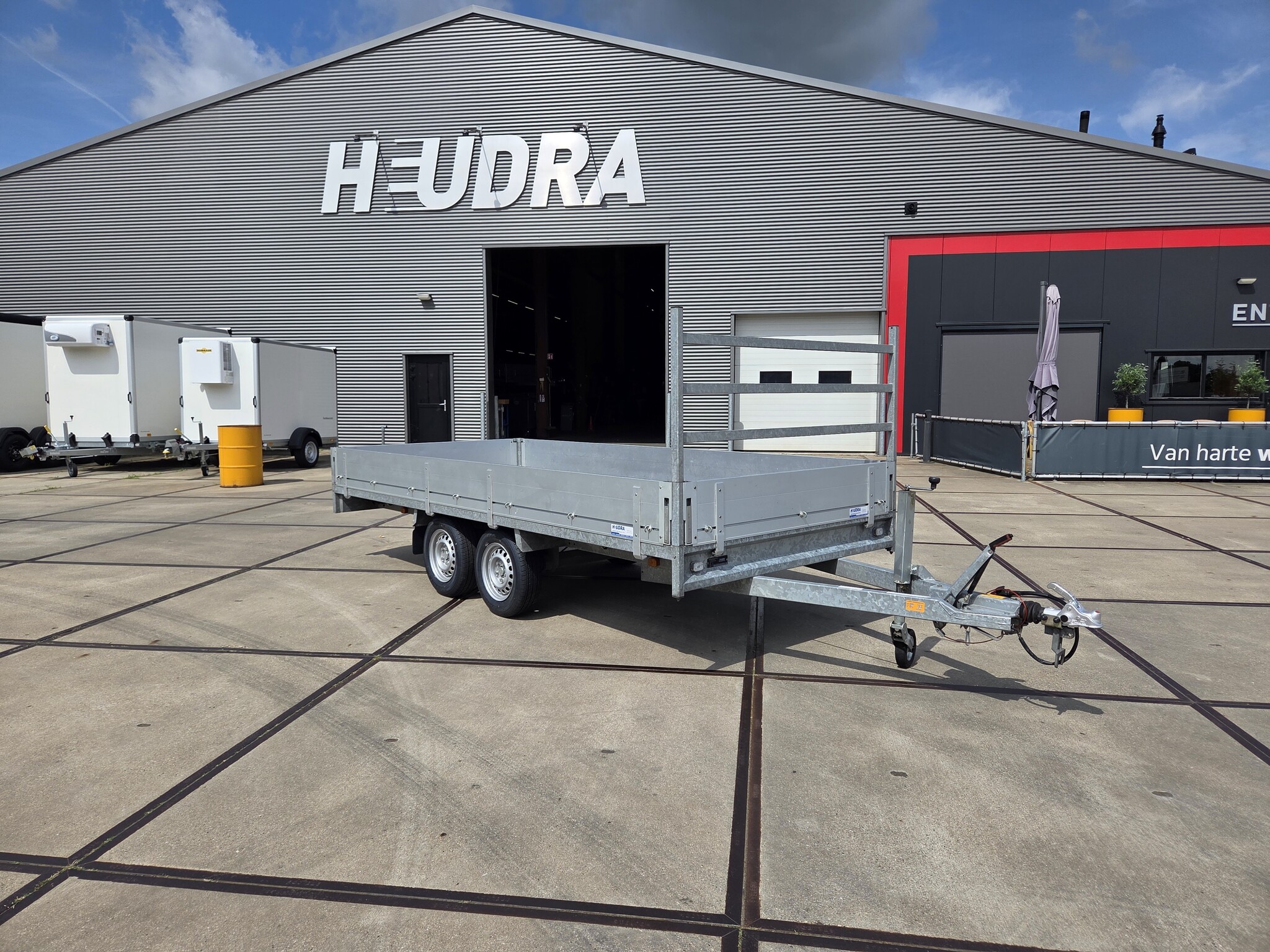 Gebruikte Anssems PSX plateauwagen 2500kg 405x178cm
