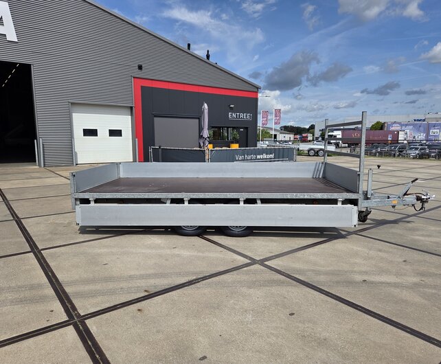 Gebruikte Anssems PSX plateauwagen 2500kg 405x178cm