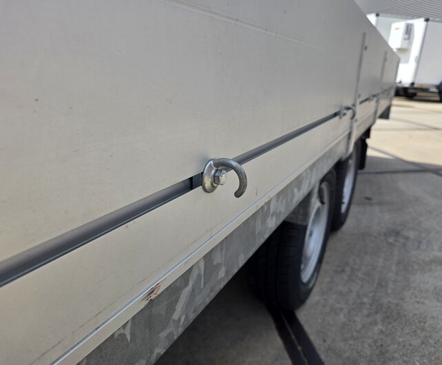 Gebruikte Anssems PSX plateauwagen 2500kg 405x178cm