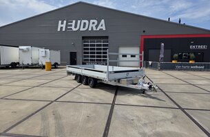 Henra plateauwagen tridemas 3500kg 453x202cm Xpert