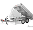 Anssems KSX 2500kg 305x178cm handbediende kipper