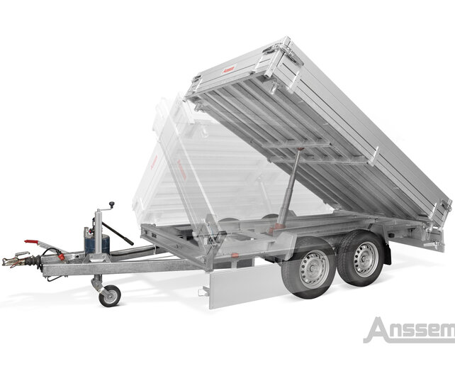 Anssems KSX 2500kg 305x178cm handbediende kipper