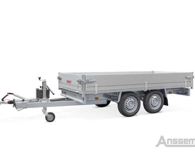 Anssems KSX 2500kg 305x178cm handbediende kipper