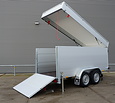 Anssems gesloten aanhangwagen 1500kg VT2 301x126x118cm