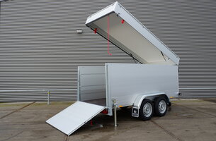 Anssems gesloten aanhangwagen 1500kg VT2 301x126x118cm