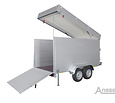 Anssems gesloten aanhangwagen 2500kg VT3 301x151x153cm
