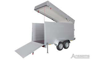 Anssems gesloten aanhangwagen 2500kg VT3 301x151x153cm