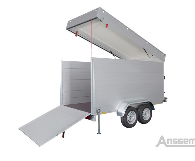 Anssems gesloten aanhangwagen 2500kg VT3 301x151x153cm
