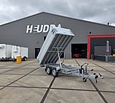 Anssems KSX 2000kg 305x153cm achterwaartse kipper handbediend met opzetborden