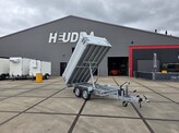 Anssems KSX 2000kg 305x153cm achterwaartse kipper handbediend met opzetborden